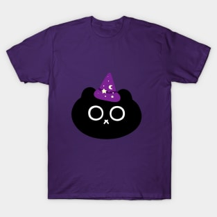 Black Cat Wizard T-Shirt